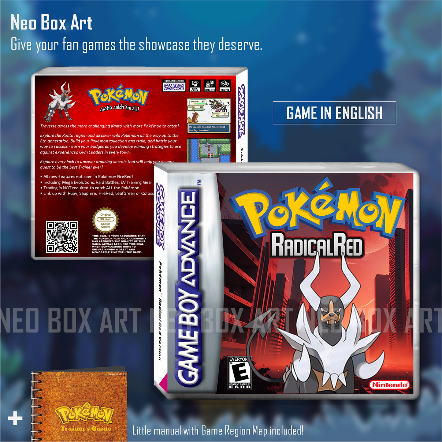 Pokémon Radical Red - GBA - EN