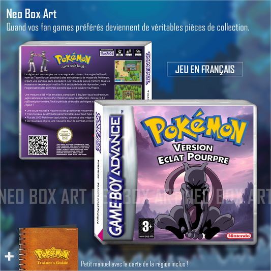 Pokémon Eclat Pourpre - GBA - FR