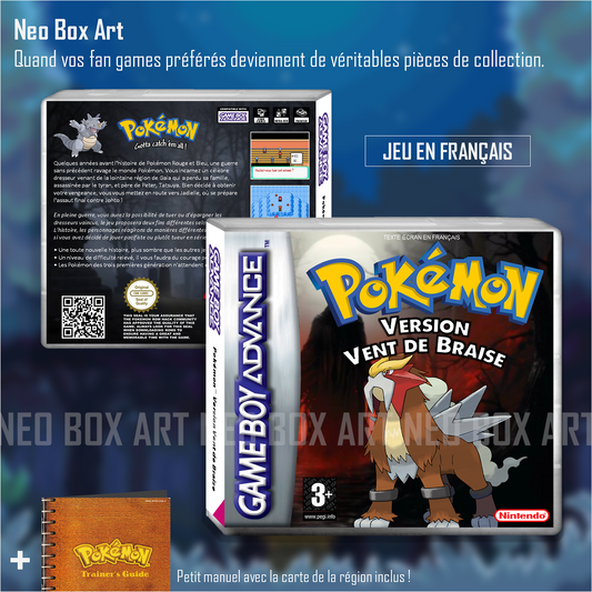 Pokémon Vent de Braise - GBA - FR