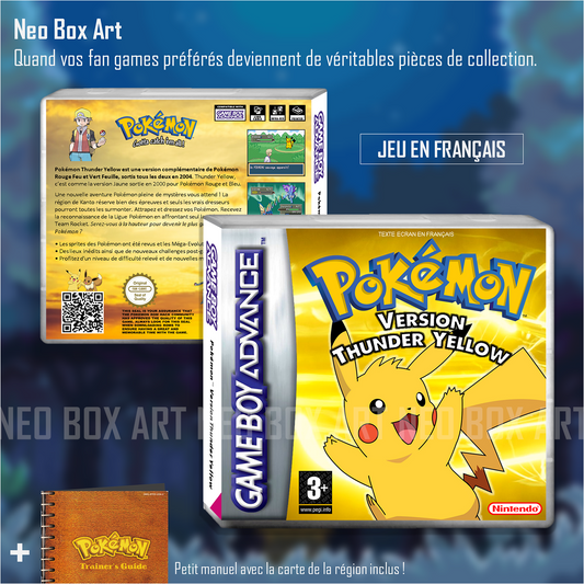 Pokémon Thunder Yellow - GBA - FR