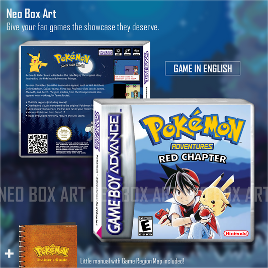 Pokémon Adventures Red Chapter - GBA - EN