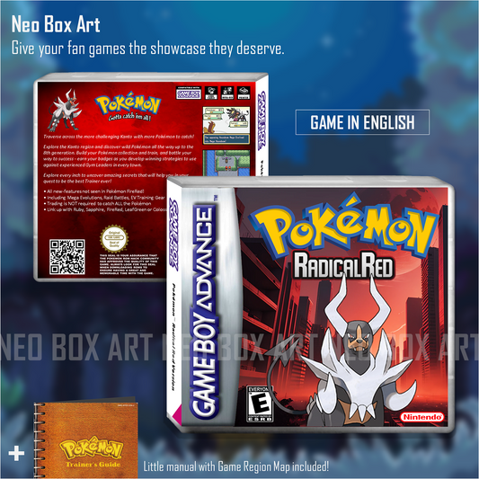 Pokémon Radical Red - GBA - EN