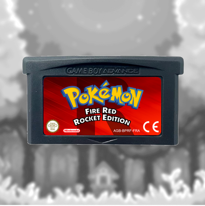 Pokémon Fire Red : Rocket Edition (Version Française) - GBA - FR